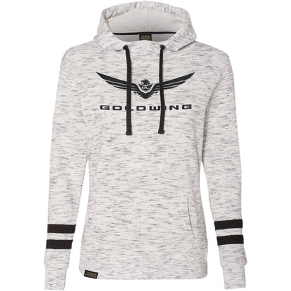 Factory Effex Honda Goldwing Bold Women's Pullover - White/Black - XL 25-88826_1037390