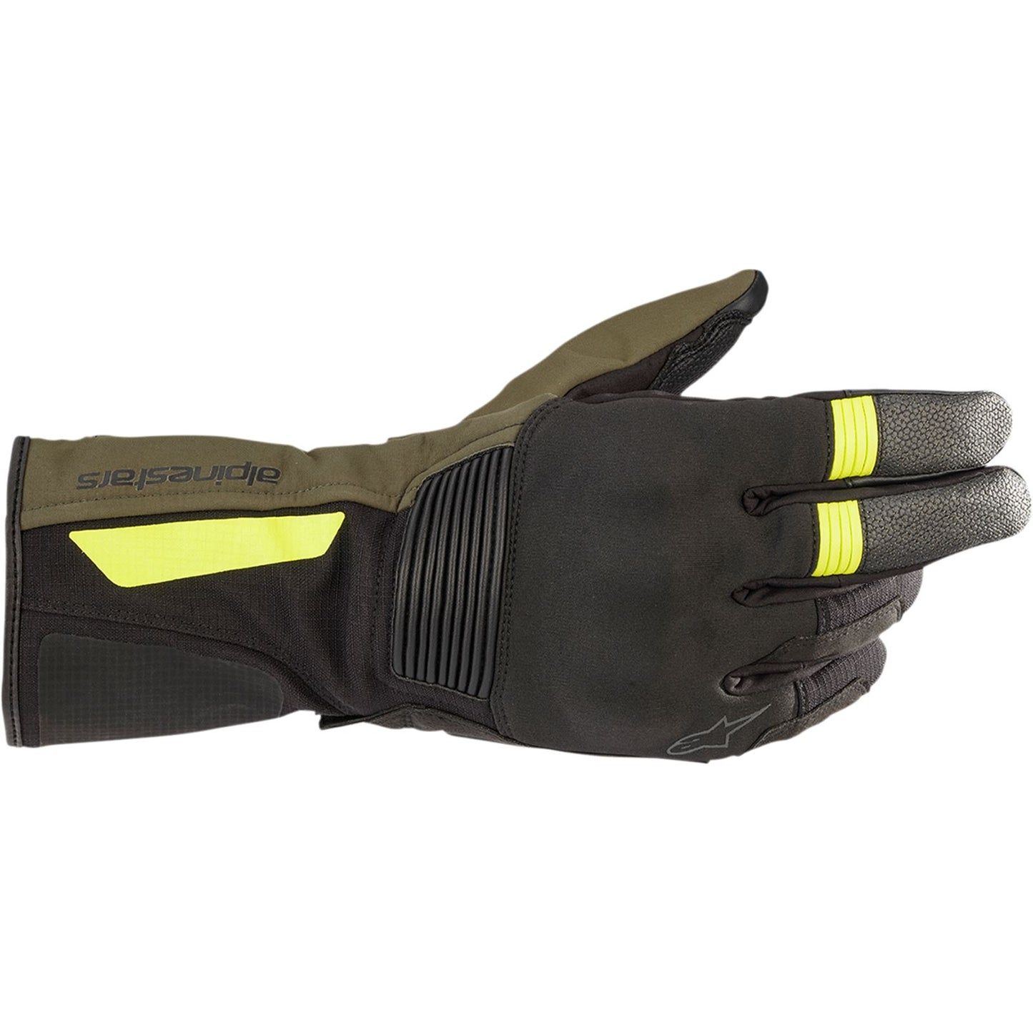 Alpinestars Denali Aerogel Drystar® Gloves - Black/Green/Yellow - XL [MPN: 3526922-1685-XL]_1037518