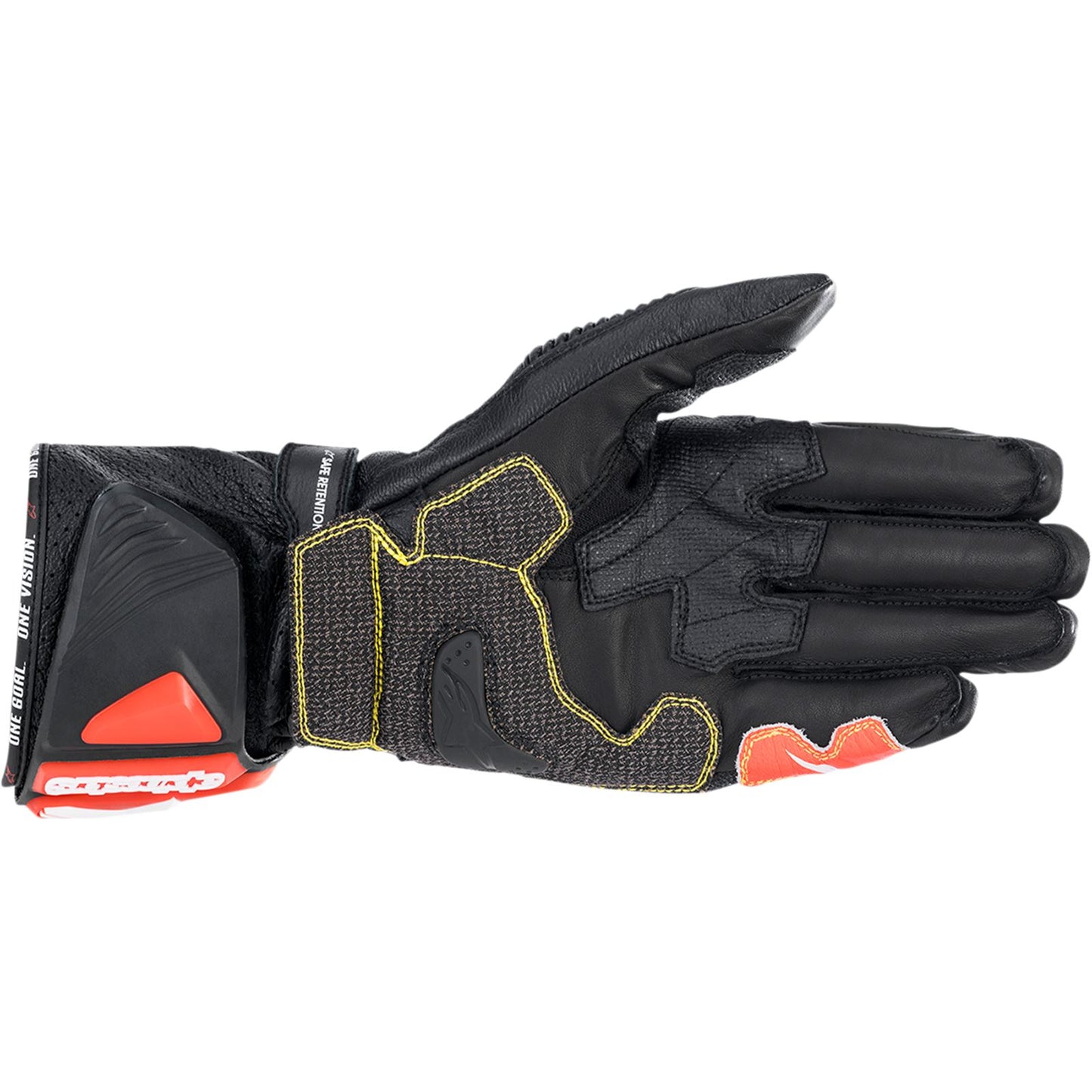 Alpinestars GP Tech v2 Gloves - Black/White/Red - 2XL [MPN: 3556622-1231-2X]_1037643