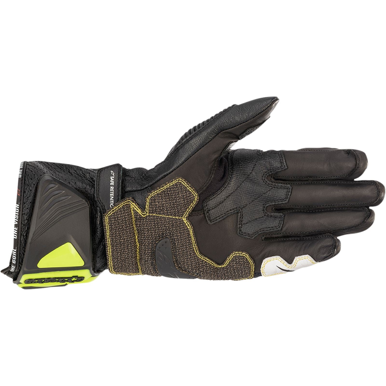 Alpinestars GP Tech v2 Gloves - Black/Yellow/White/Red - 3XL [MPN: 3556622-1503-3X]_1037657