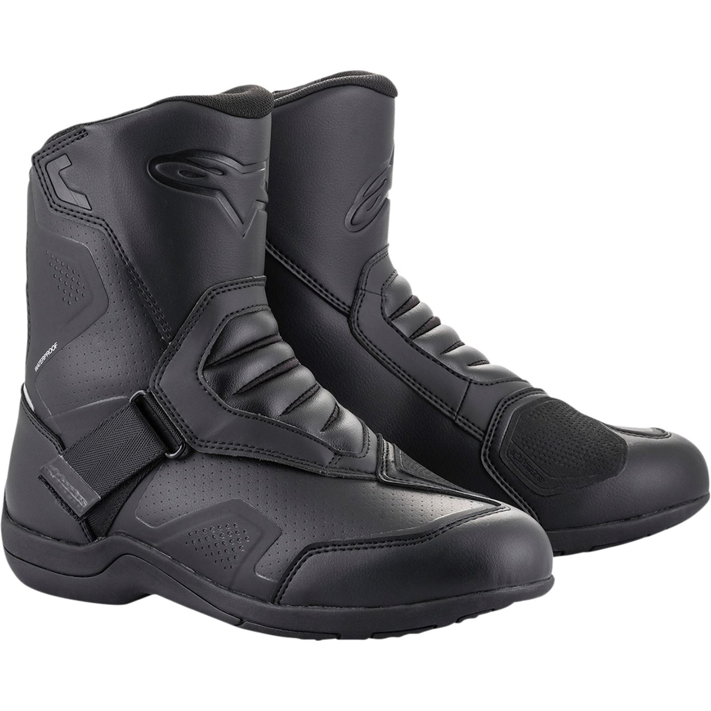 Alpinestars Waterproof V2 Ridge Boots - Black - US 12.5 / EU 48 [MPN: 2441821-1100-48]_1037899