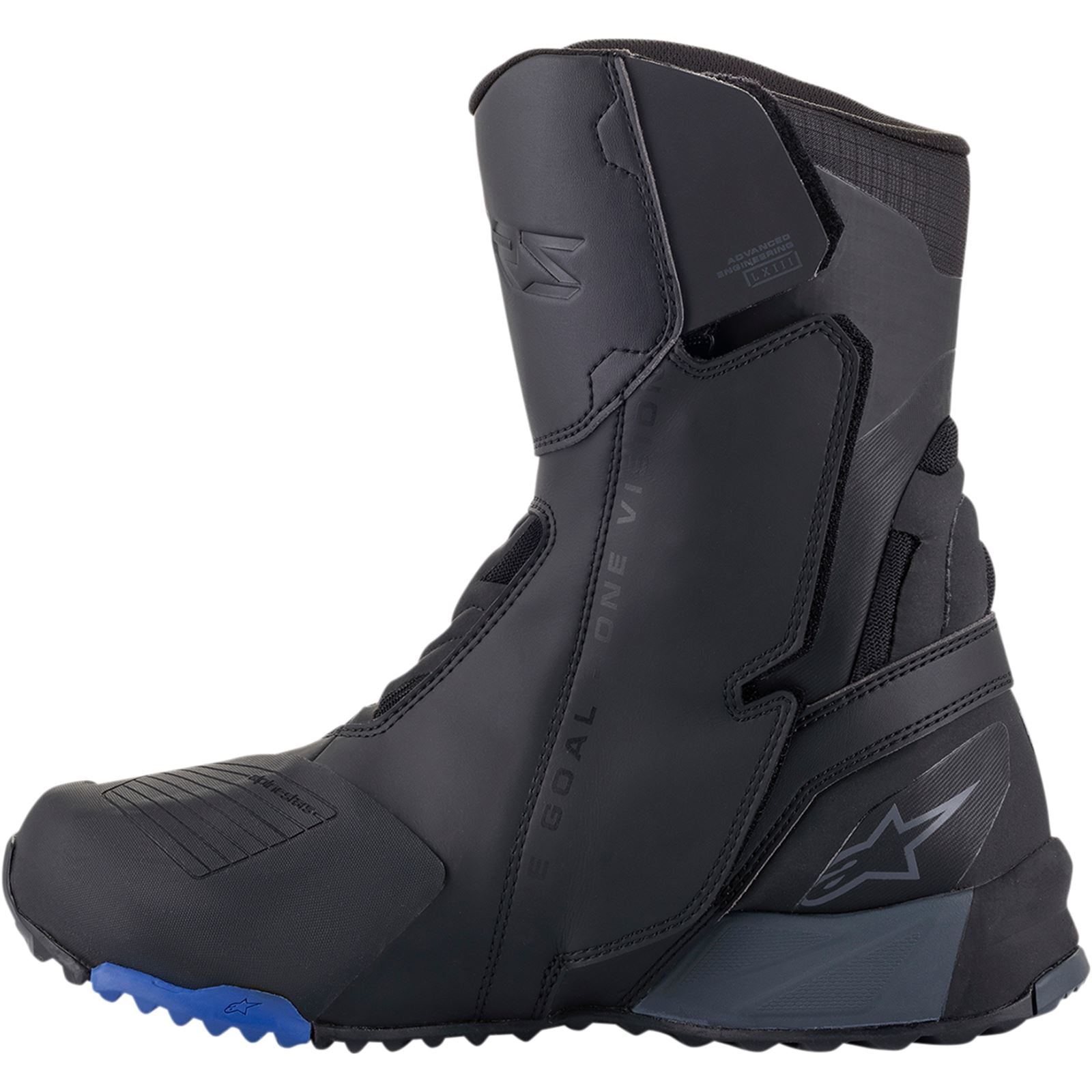 Alpinestars RT-8 Gore-Tex® Boots - Black/Blue - US 11.5 - EU 45 [MPN: 2335422-17-45]_1037950