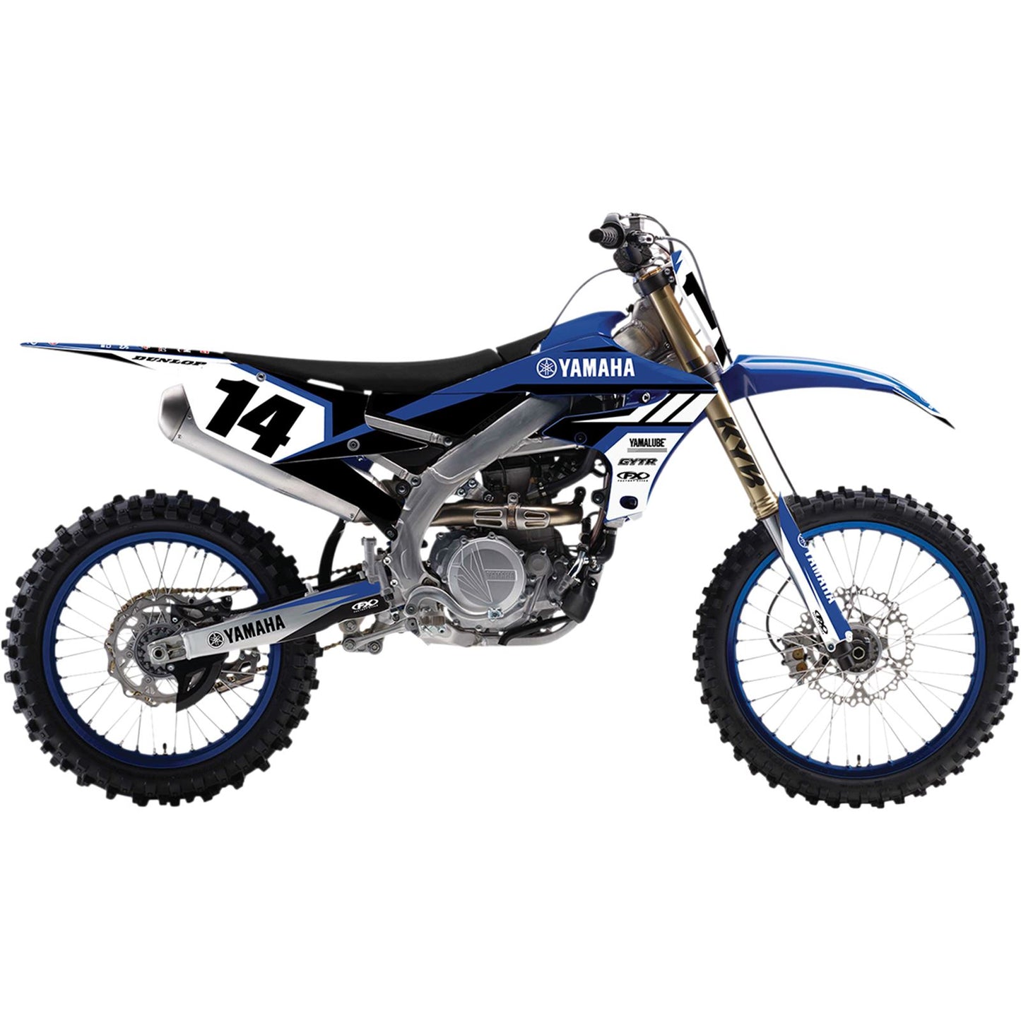 Factory Effex Evo19 Shroud Graphic Kit YZ450FX 16-18  WR450F 16-18 25-01232_1058128