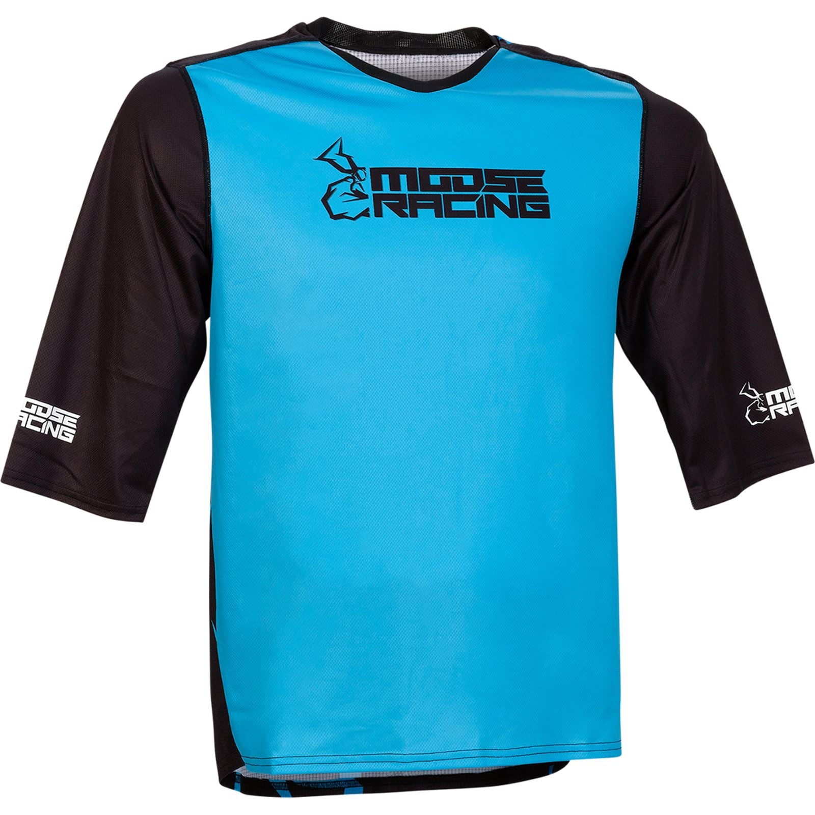 Moose Offroad MTB Jersey - 3/4 Sleeve - Blue_1038567
