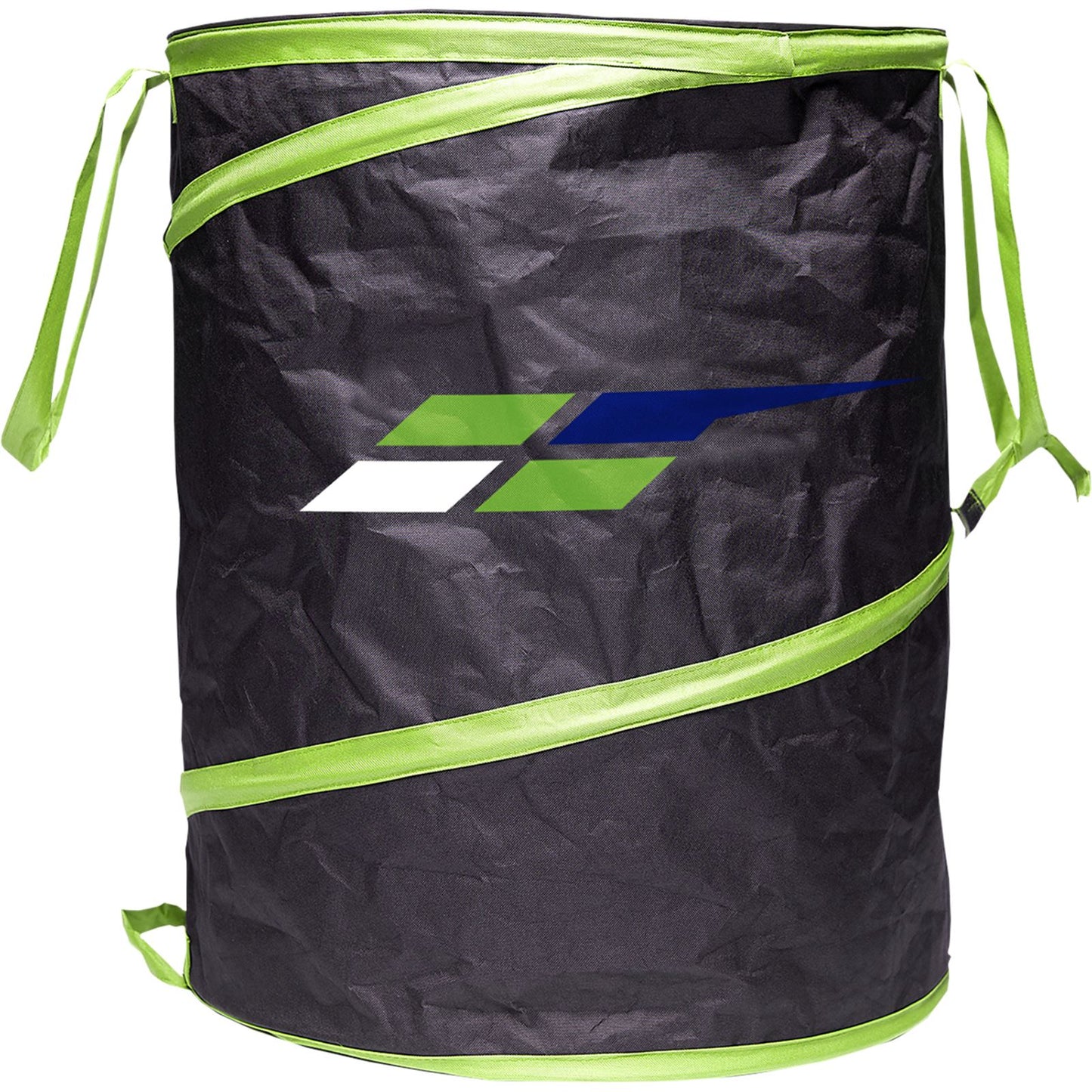 Factory Effex Collapsible Trash Bin - Black Green 22-45160_1092548