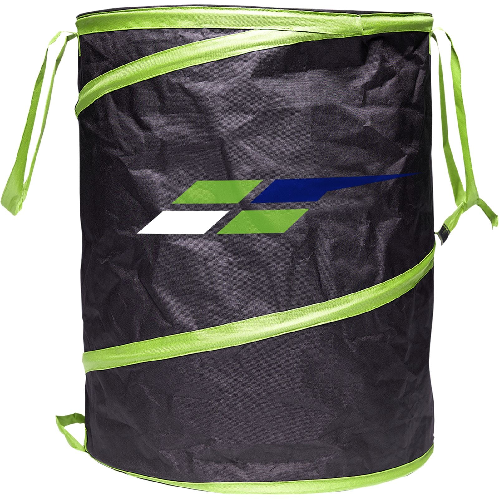 Factory Effex Collapsible Trash Bin - Black Green 22-45160_1092548