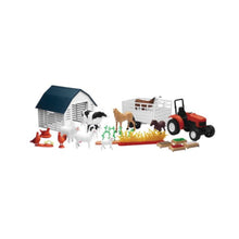 New-Ray Toys Barnyard with Tractor, Garden Rows and Animals 04106A_774242