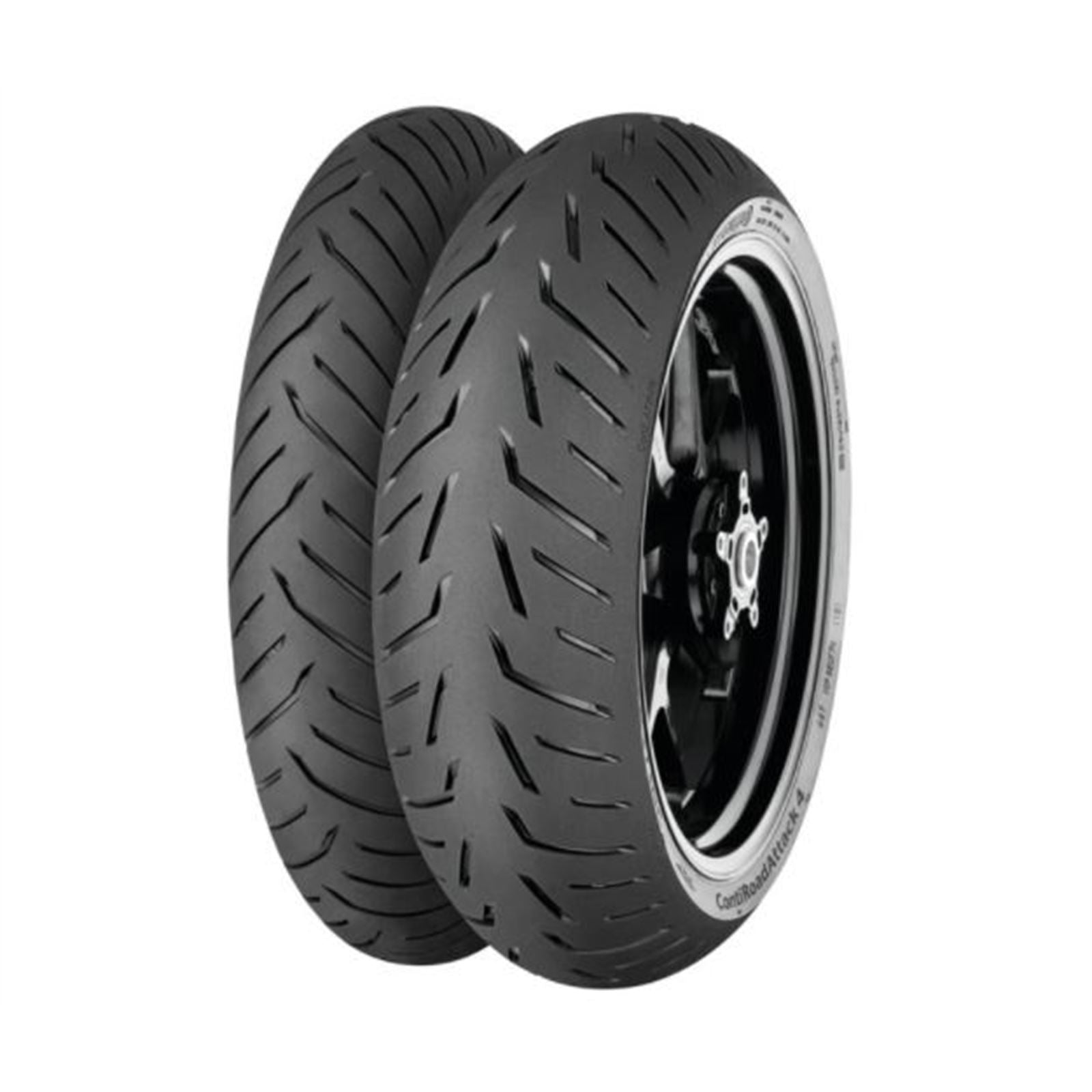 Continental Tire - Powersports Conti Road Attack 4 Radial Tire 160/60ZR17, Rear, (69W) 02447120000_838401