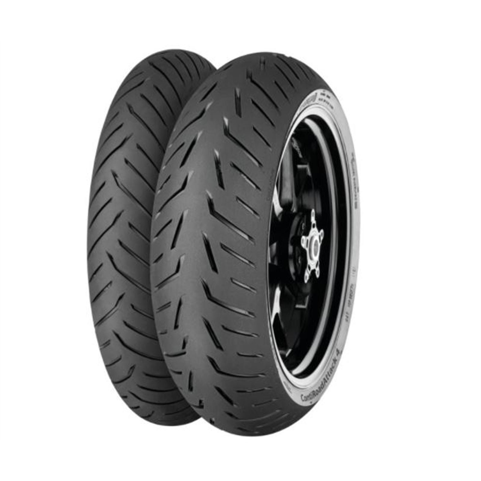 Continental Tire - Powersports Conti Road Attack 4 Radial Tire 180/55ZR17, Rear, (73W) 02447140000_838402