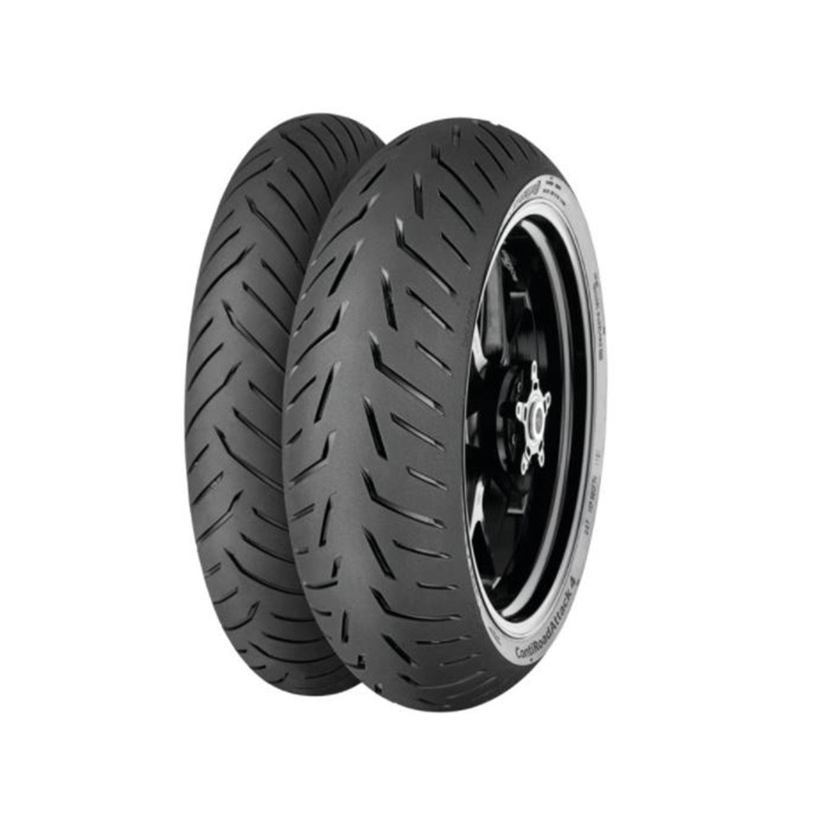 Continental Tire - Powersports Conti Road Attack 4 Radial Tire 190/50ZR17, Rear, (73W) 02447150000_838403