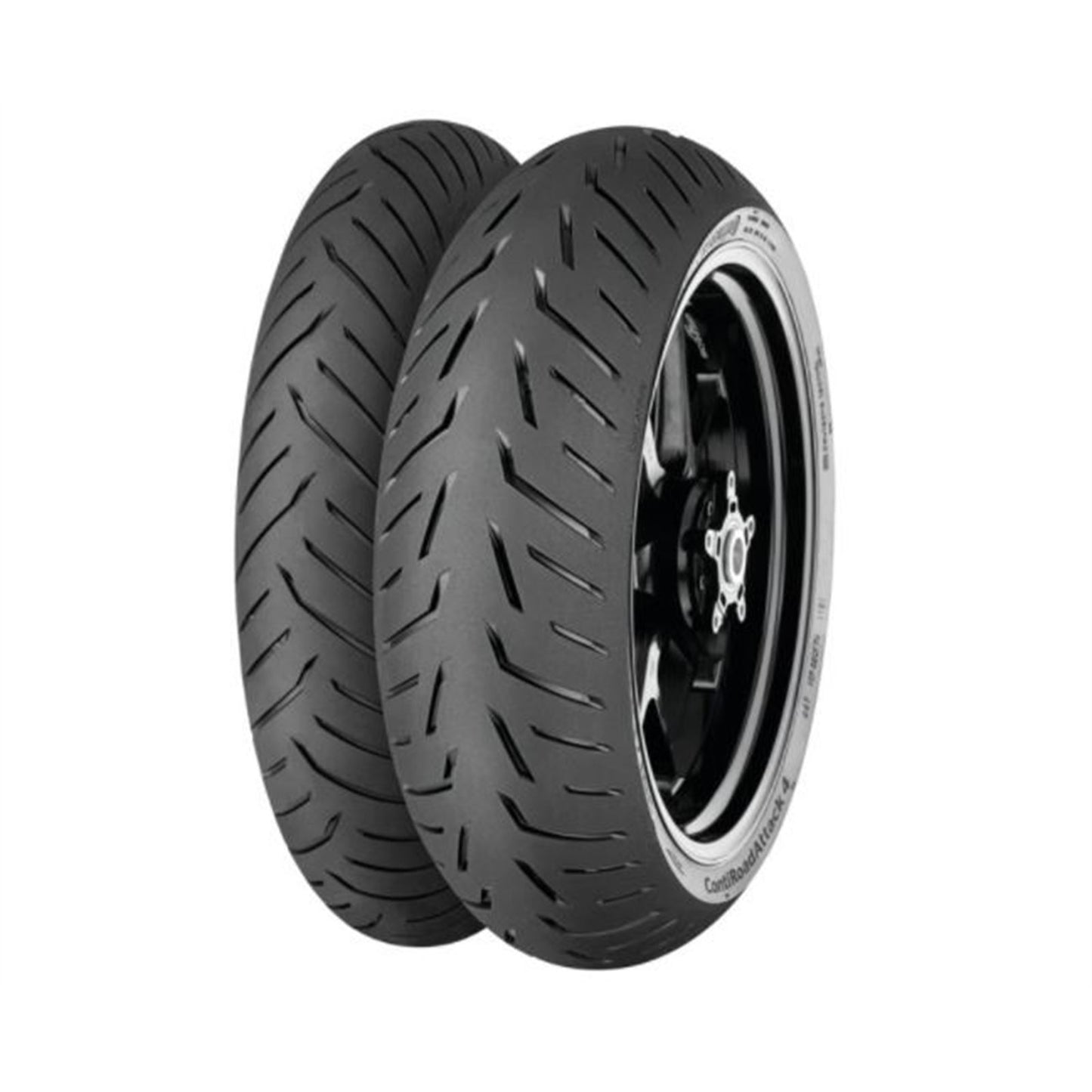 Continental Tire - Powersports Conti Road Attack 4 Radial Tire 190/55ZR17, Rear, (75W) 02447160000_838404