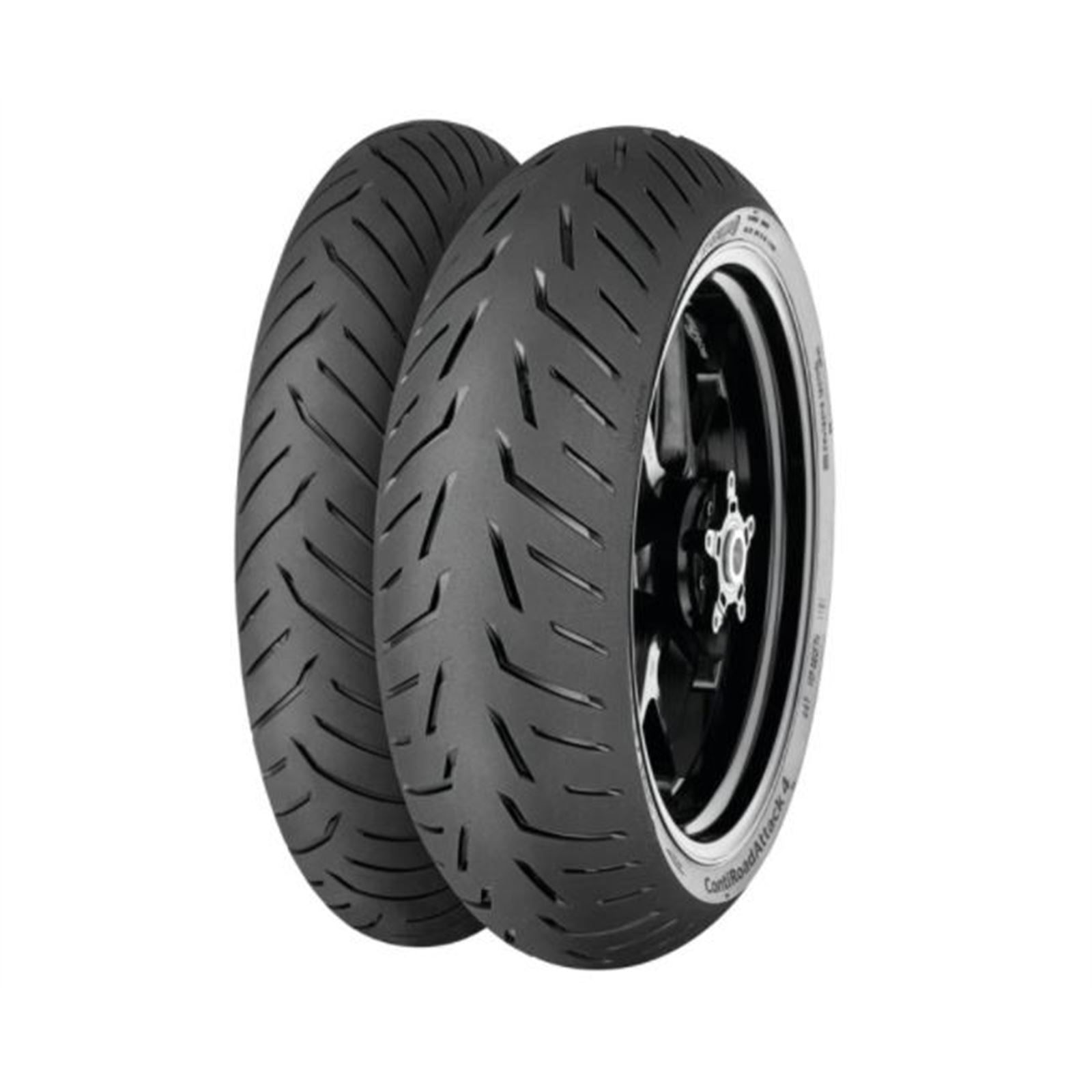 Continental Tire - Powersports Conti Road Attack 4 Radial Tire 190/55ZR17, Rear, (75W) 02447160000_838404