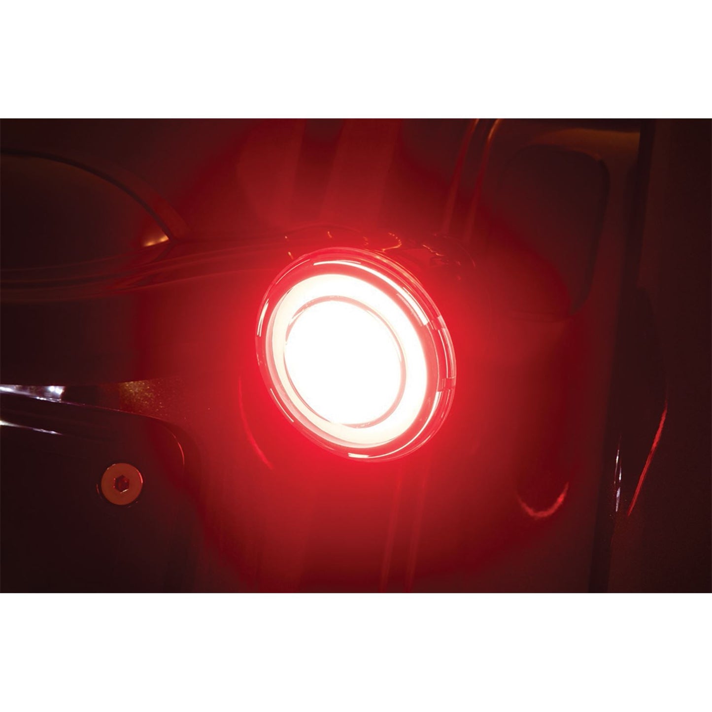 Kuryakyn Tracer LED Turn Signal Inserts 1157, Red/Red LED, Red Lens, Rear 2906_1058220