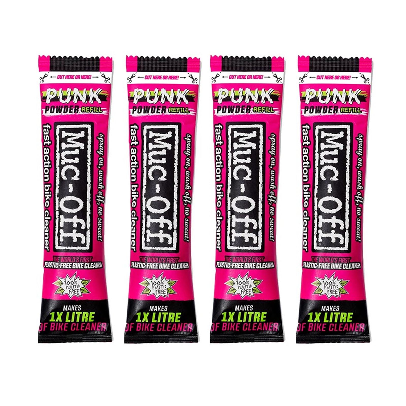 Muc-Off Punk Powder Concentrated Cleaner  Refill Pack - 4 Pack [MPN: 20561]_1126948
