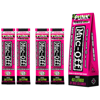 Muc-Off Punk Powder Concentrated Cleaner  Refill Pack - 4 Pack [MPN: 20561]_1349214