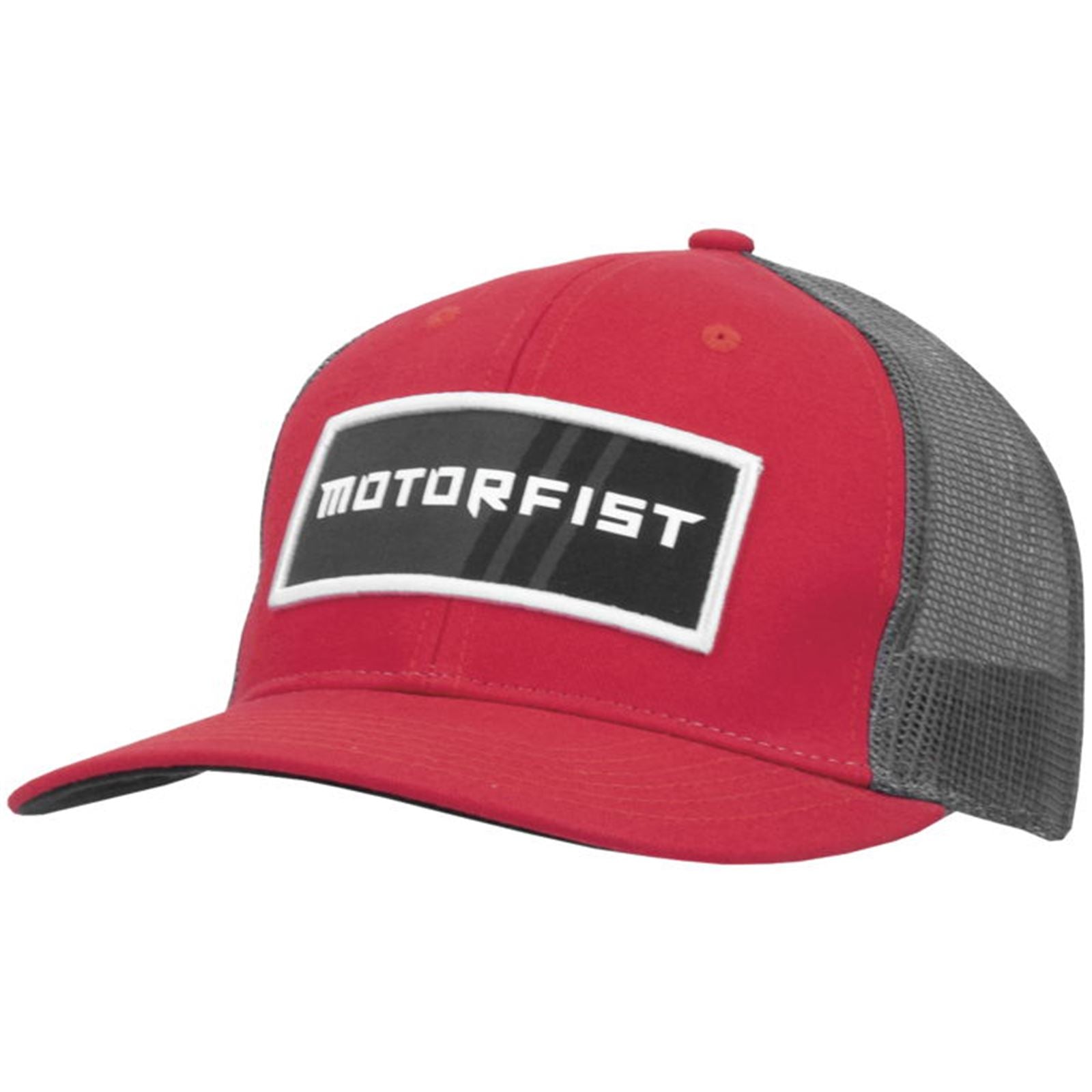 Motorfist Redline Cap - Red/Grey - One Size [MPN: MF20A-H90]_777475
