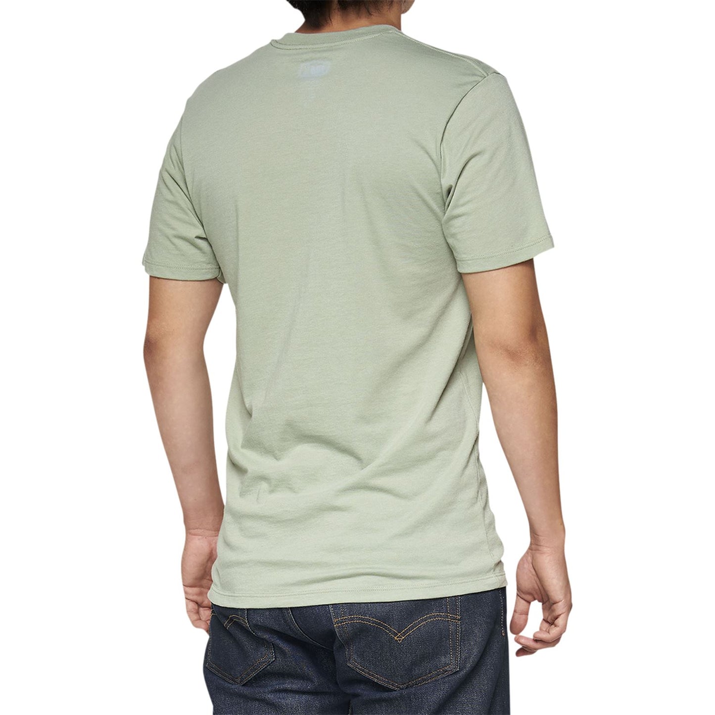100% Pecten T-Shirt - Slate Green - Small 32144-486-10_1038628
