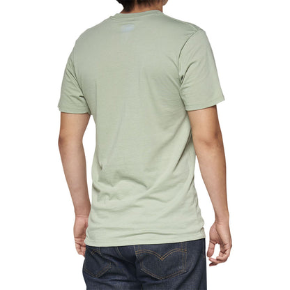 100% Pecten T-Shirt - Slate Green - Small 32144-486-10_1038628
