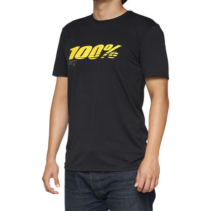 100% Tech Speed T-Shirt - Black - Small 35030-001-10_1038705