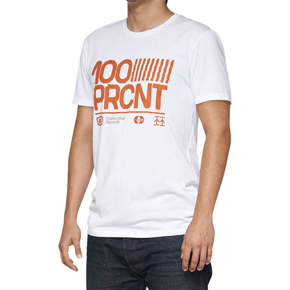 100% Tech Surman T-Shirt - White - Large 35031-000-12_1038668
