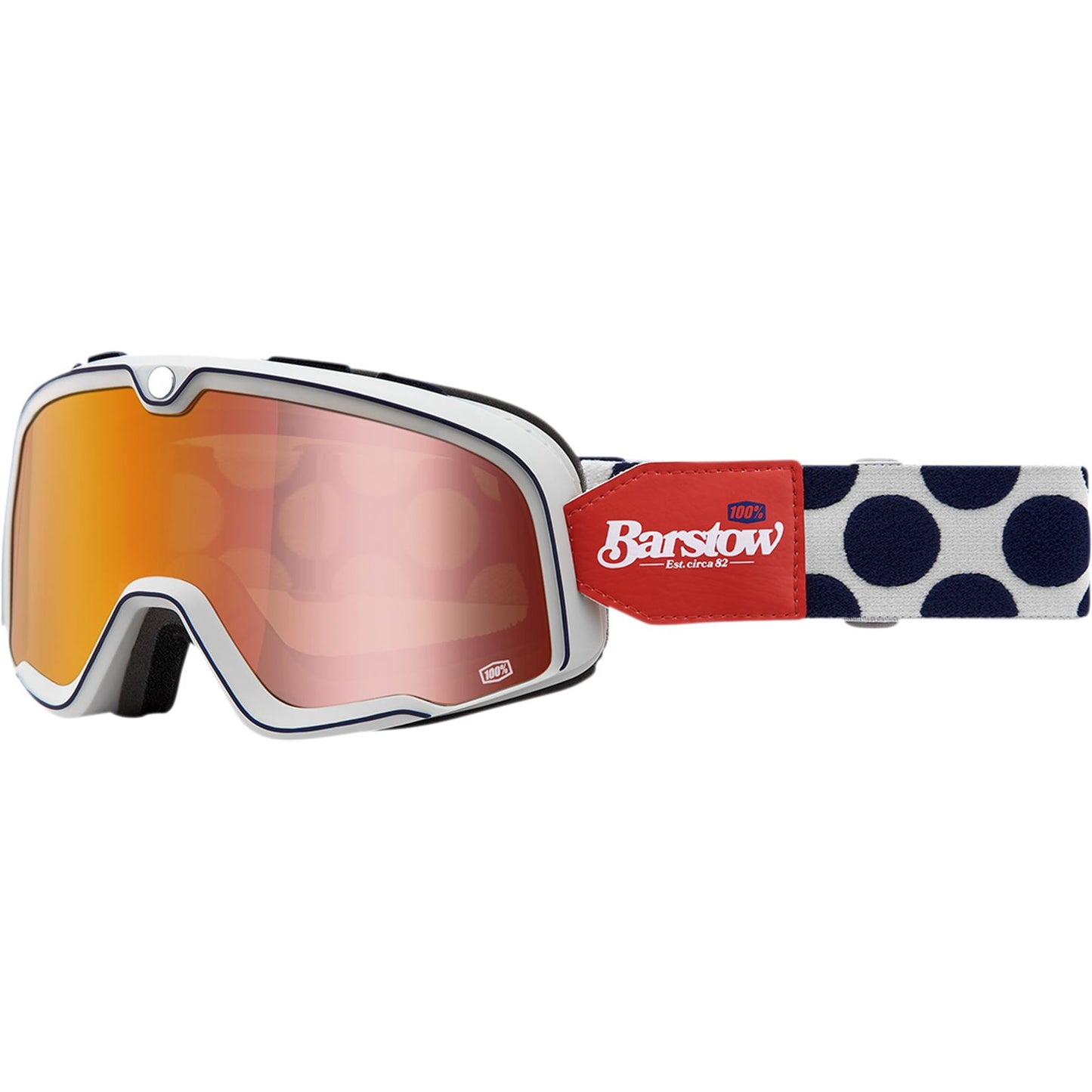 100% Barstow Goggles - Hayworth - Flash Red 50002-267-01_1038677