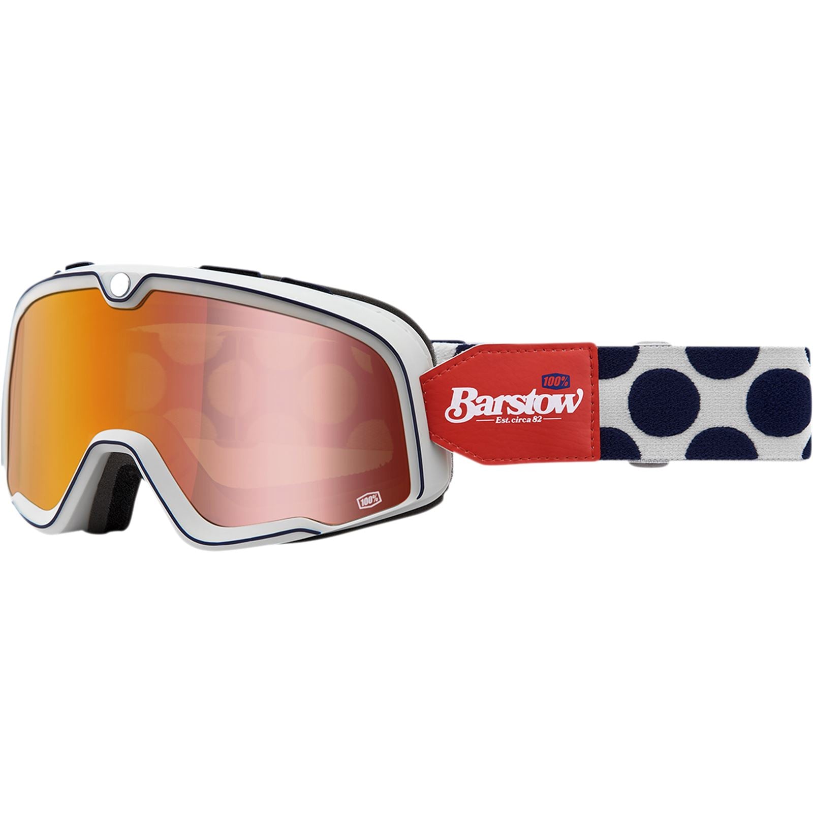 100% Barstow Goggles - Hayworth - Flash Red 50002-267-01_1038677