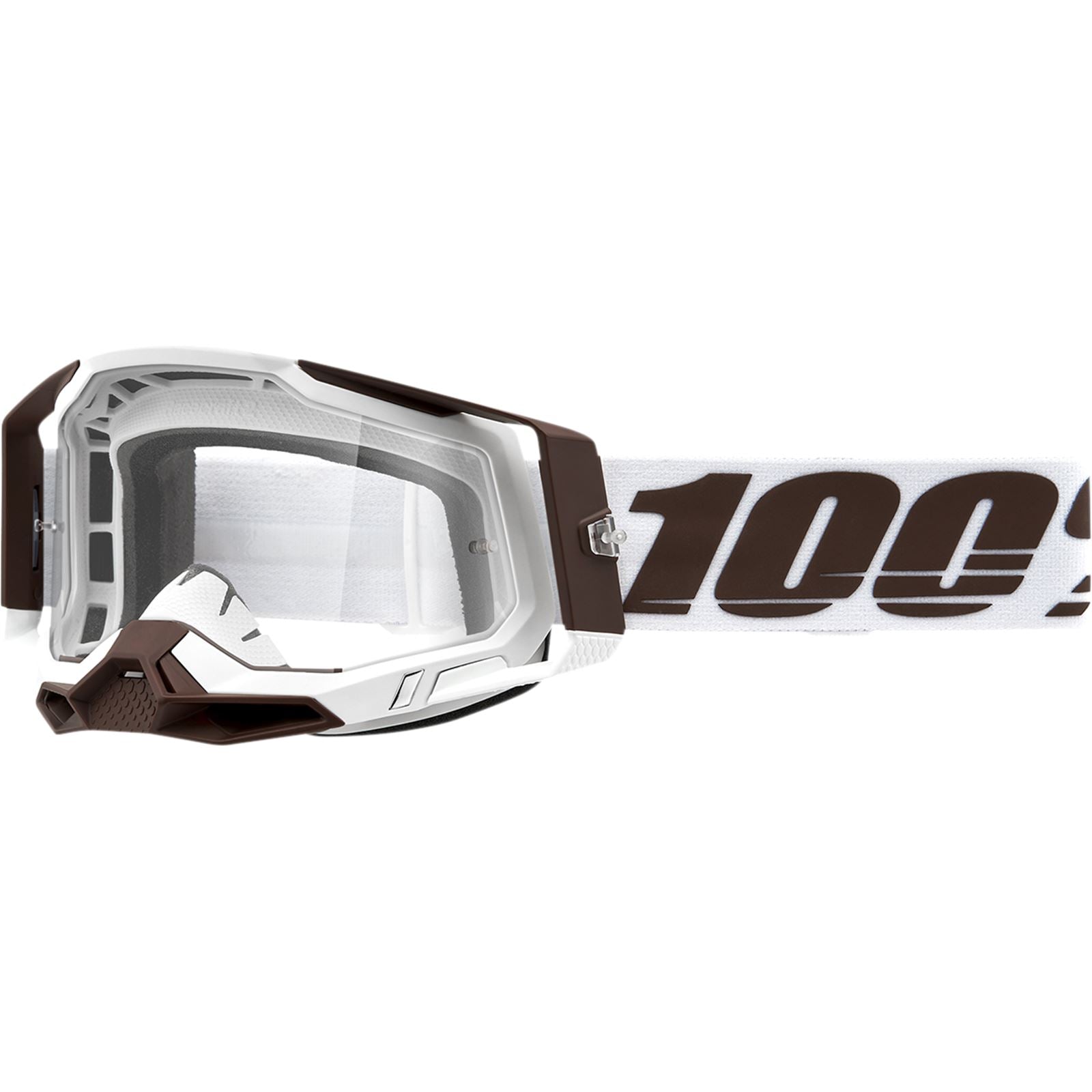 100% Racecraft 2 Goggles - Snowbird - Clear 50121-101-17_1038711