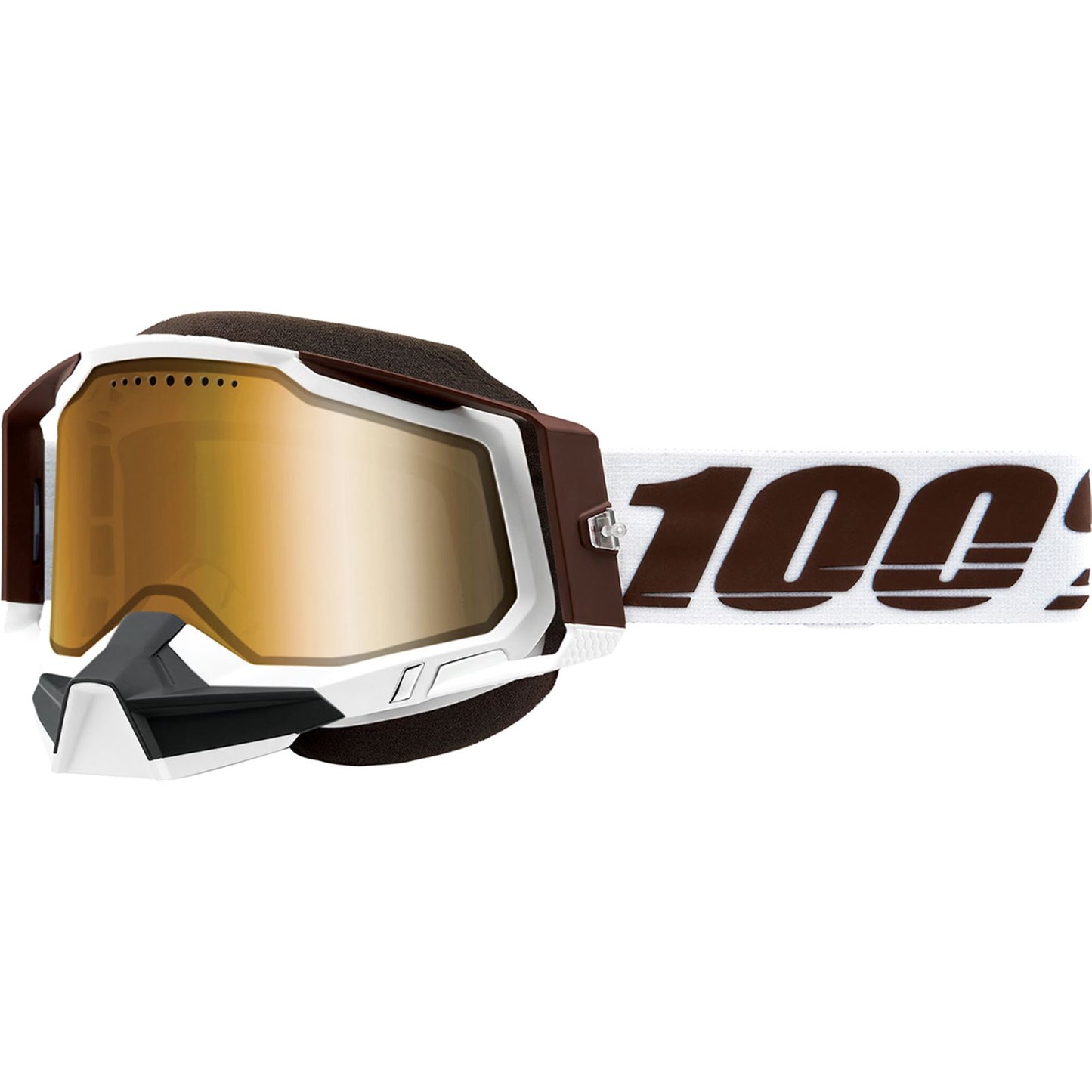 100% Racecraft 2 Snow Goggles - Snowbird - Flash Silver 50122-261-01_1038754