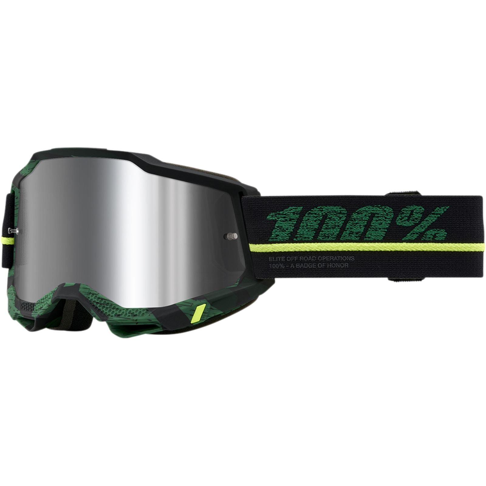 100% Accuri 2 Goggles - Overlord - Silver 50221-261-02_1038722