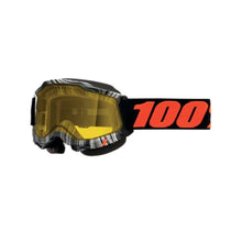 100% Accuri 2 Snow Goggles Geospace with Yellow Lens 50223-608-06_859861