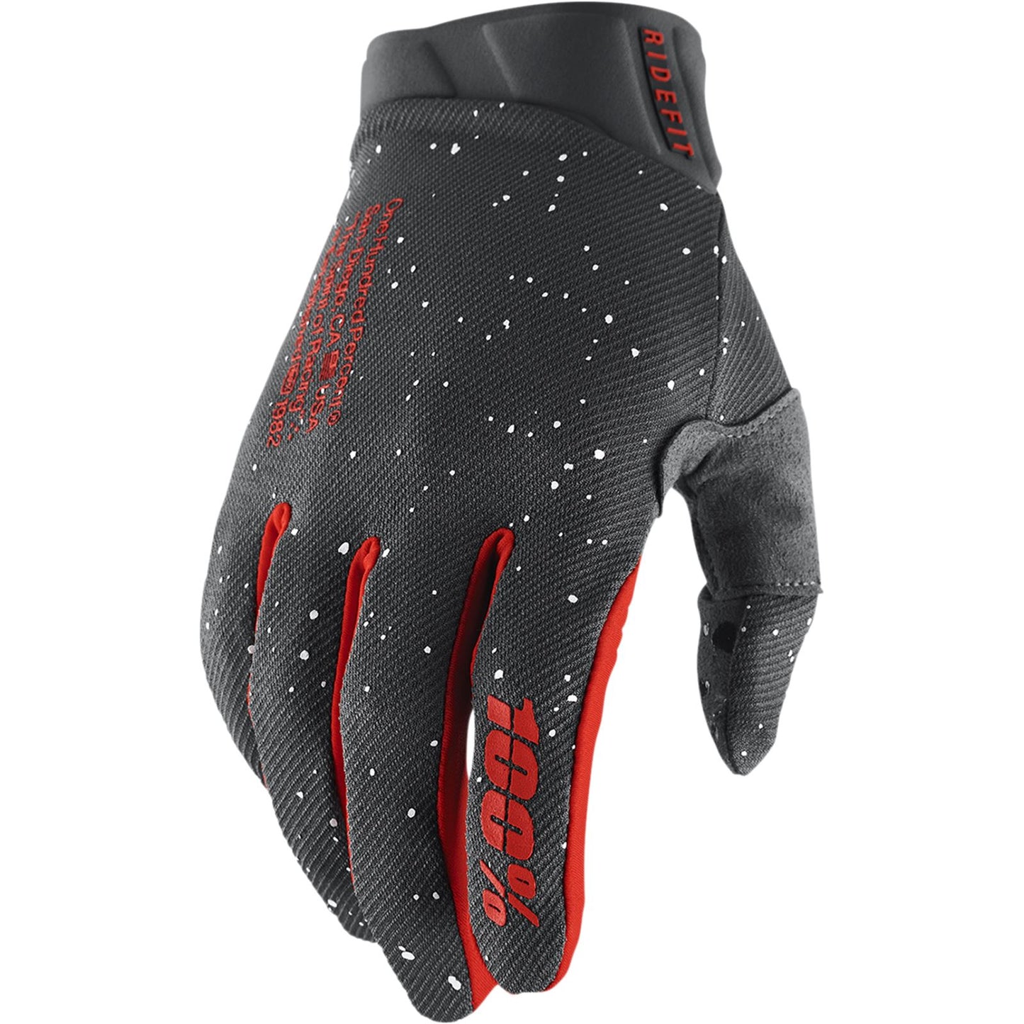 100% Ridefit Mars Gloves - Small 10014-478-10_1038771