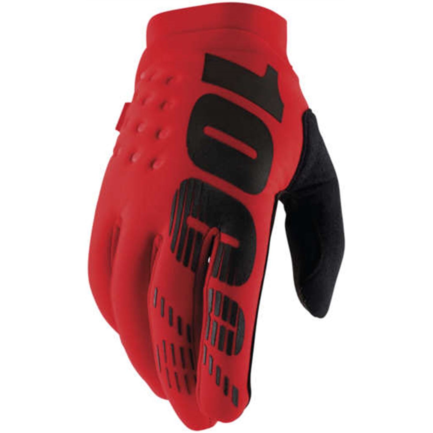 100% Men's Brisker Cold-Weather Gloves Red - Medium 10016-003-11_1060311
