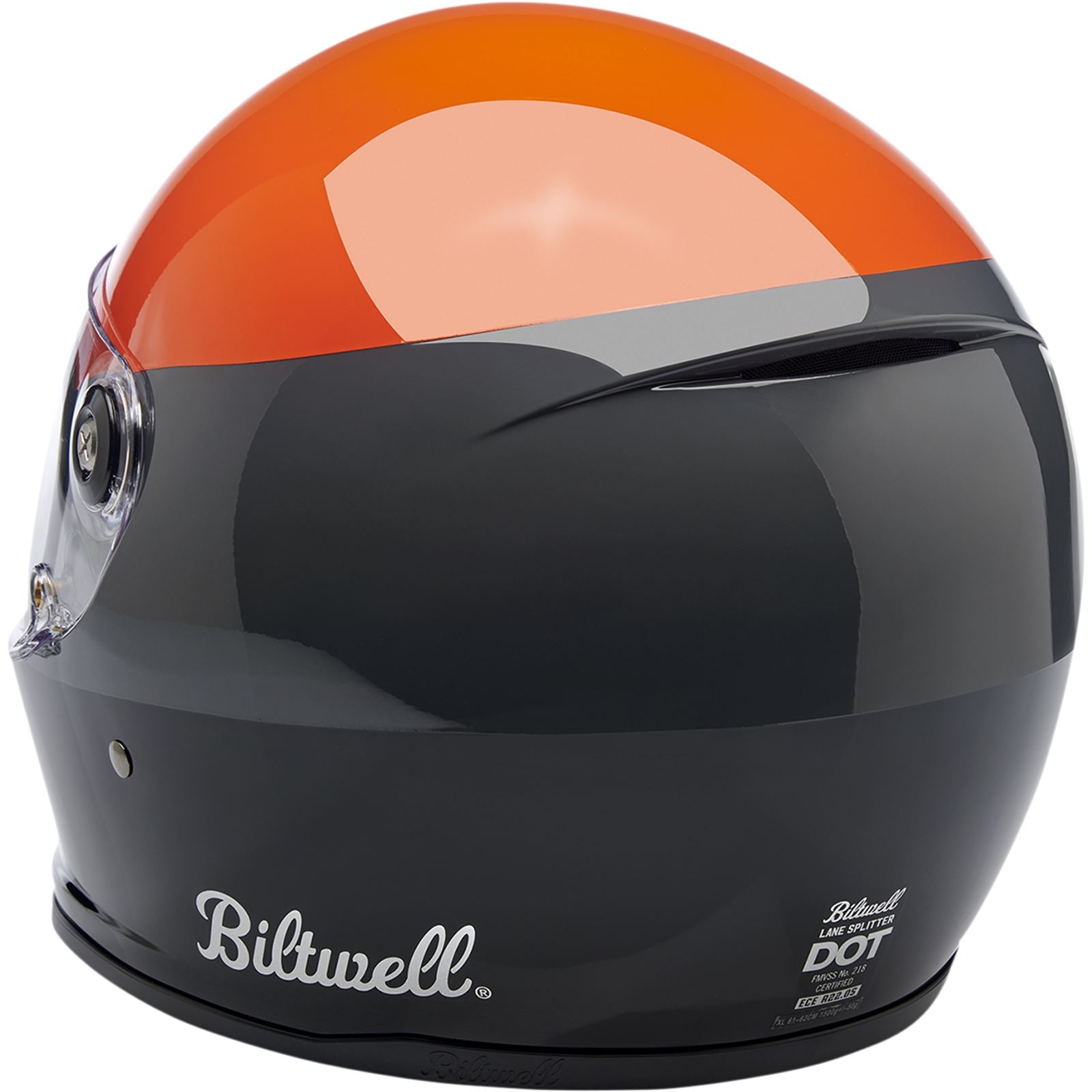 Lane Splitter Helmet - Gloss Podium Orange/Gray/Black - Small_1039164