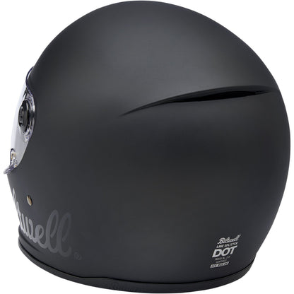 Biltwell Inc. Lane Splitter Helmet - Flat Black Factory_1039248
