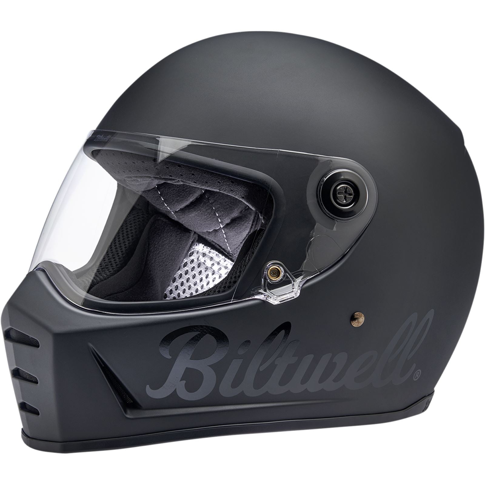 Biltwell Inc. Lane Splitter Helmet - Flat Black Factory_1039249
