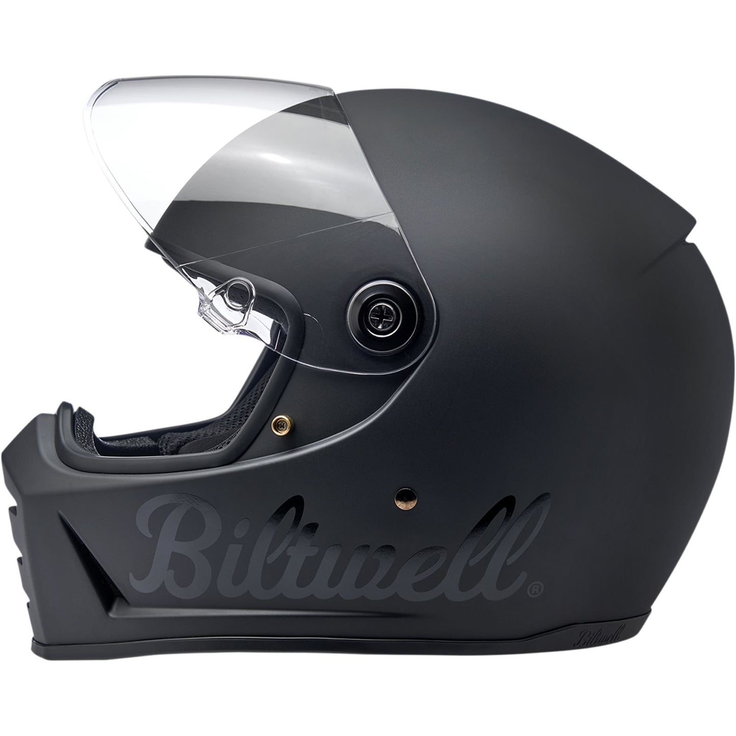 Biltwell Inc. Lane Splitter Helmet - Flat Black Factory_1039250