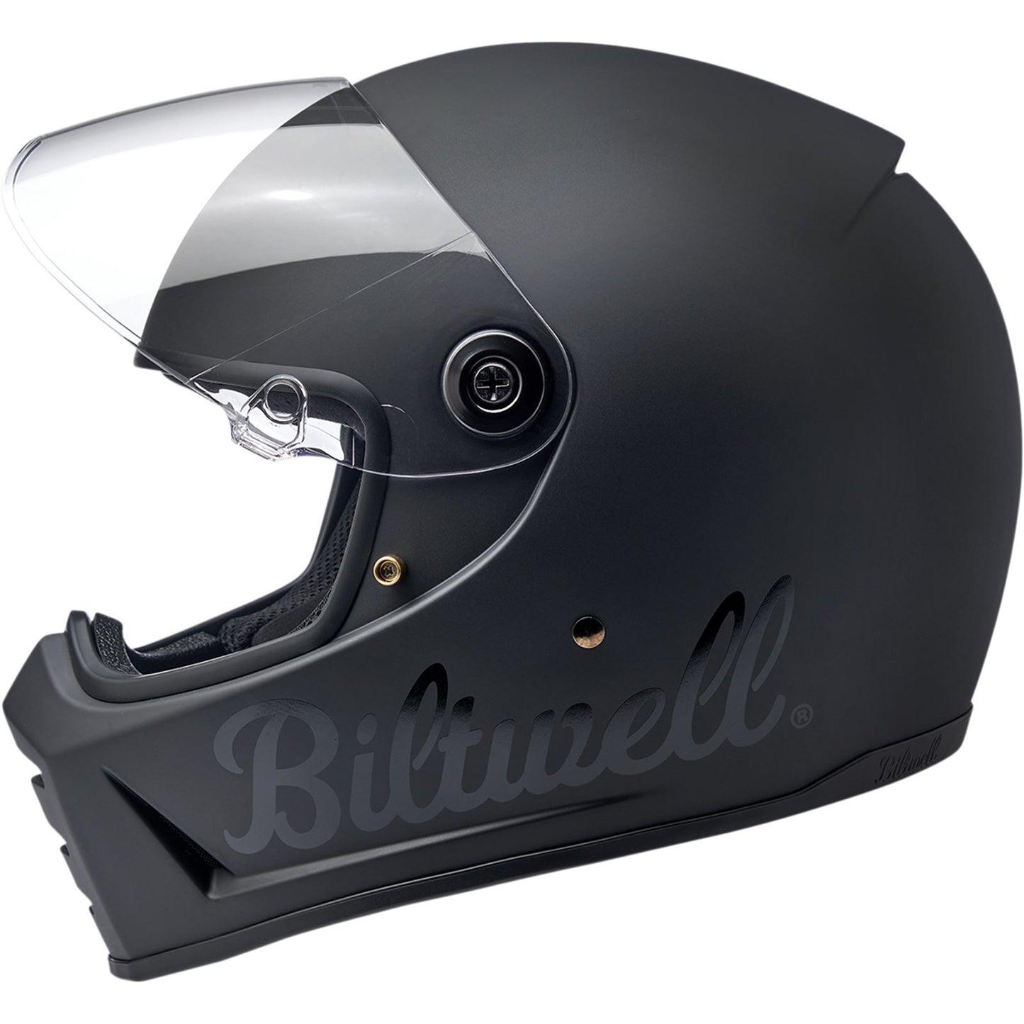 Biltwell Inc. Lane Splitter Helmet - Flat Black Factory_1039251