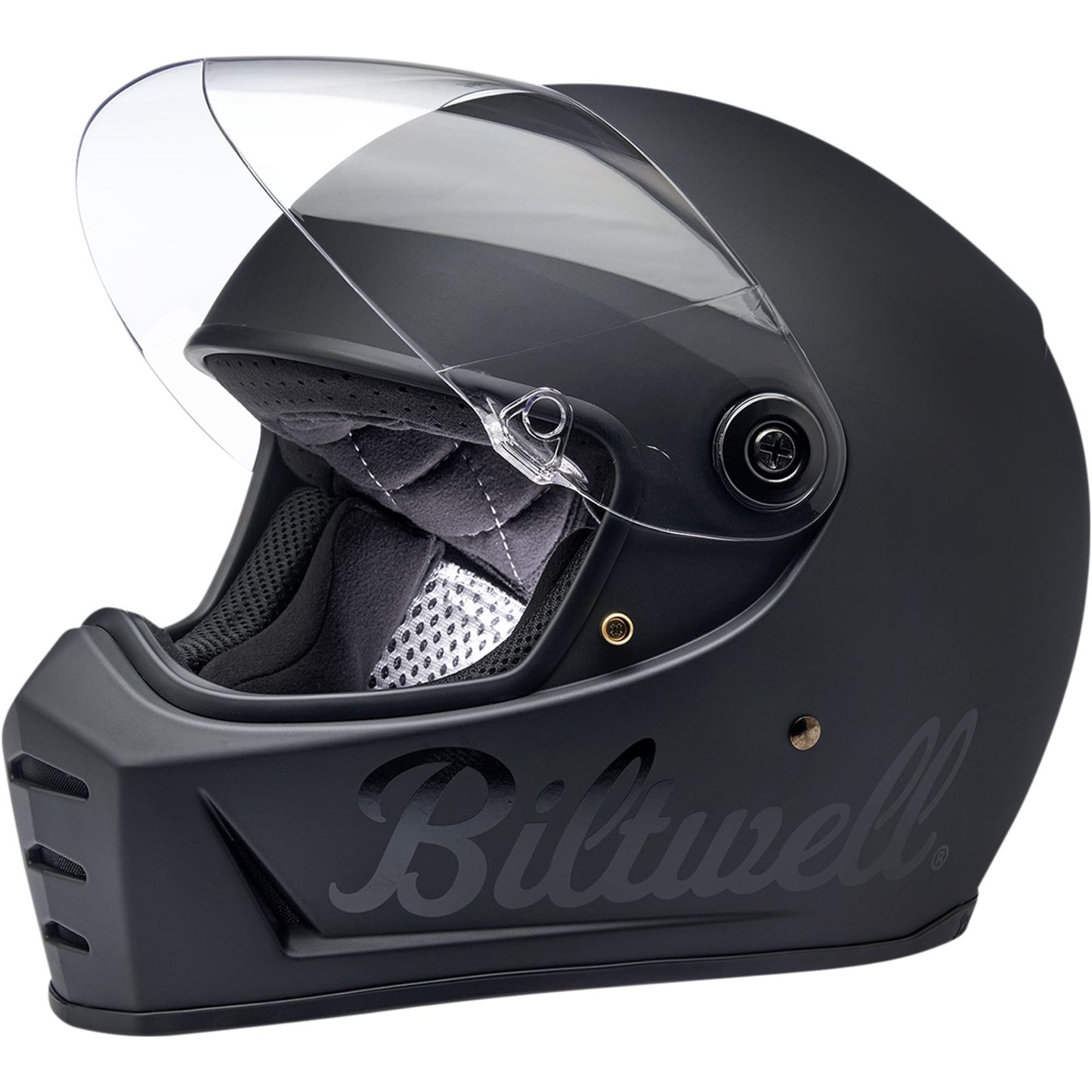 Biltwell Inc. Lane Splitter Helmet - Flat Black Factory_1039252