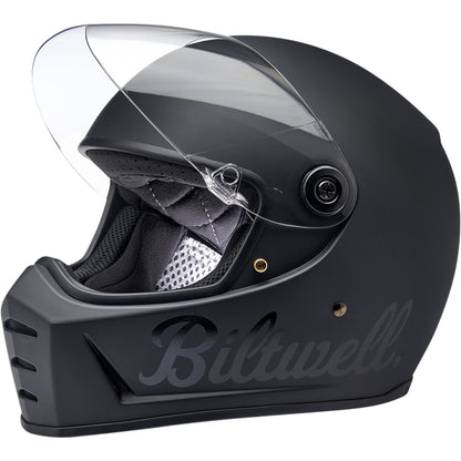 Biltwell Inc. Lane Splitter Helmet - Flat Black Factory_1039252