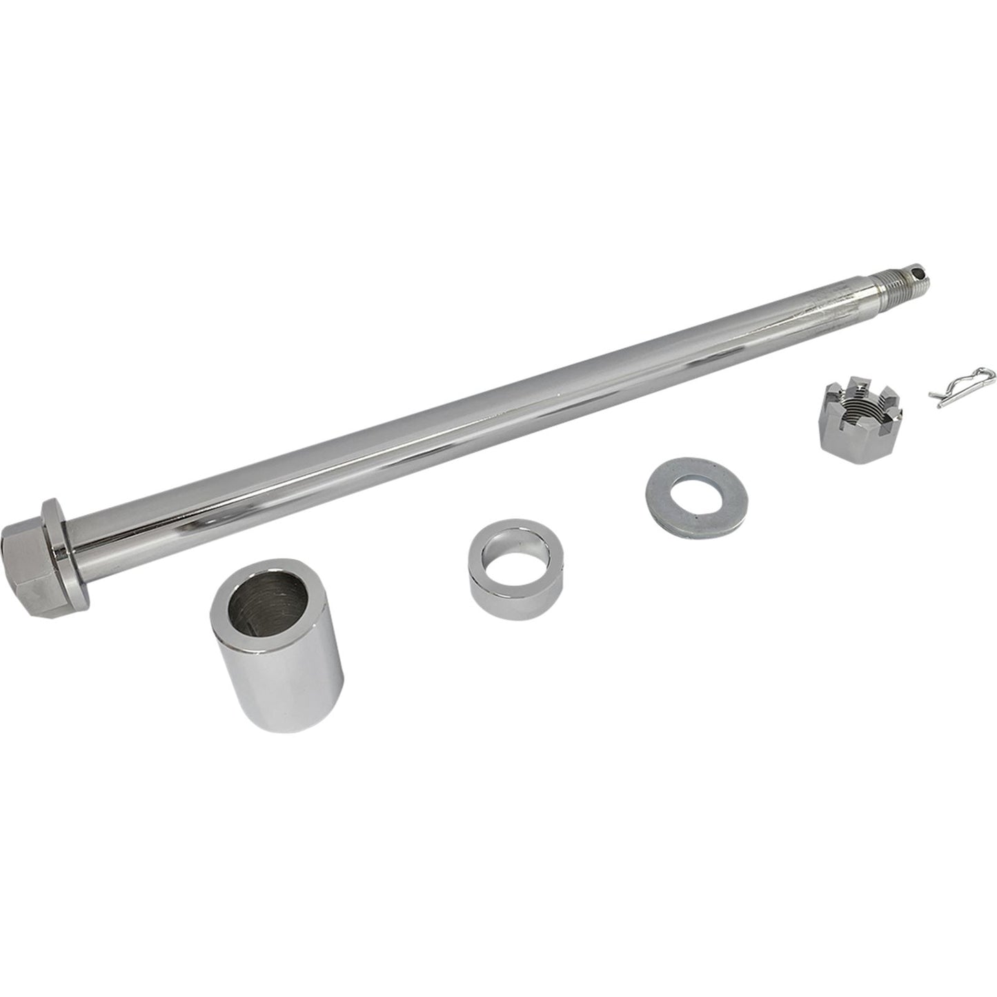 Drag Specialties Rear Axle Kit for '00-'01 FLT - Chrome 0214-1964_1039289