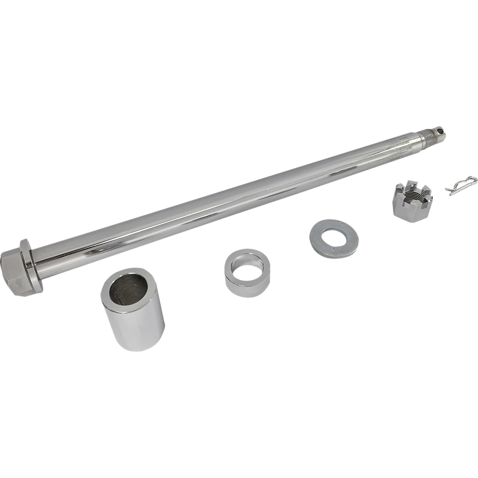 Drag Specialties Rear Axle Kit for '00-'01 FLT - Chrome 0214-1964_1039289