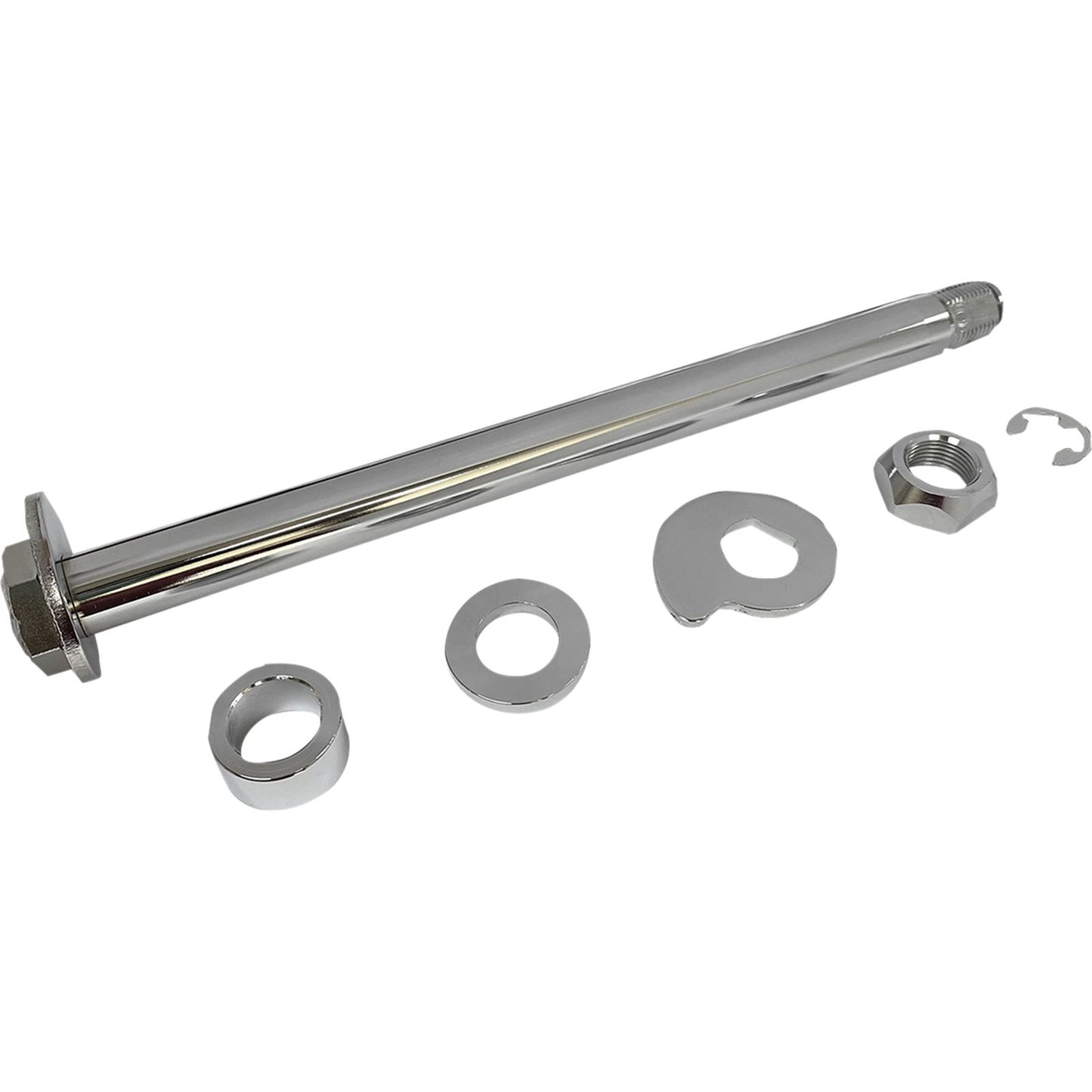 Drag Specialties Rear Axle Kit '09-'13 FLT - Chrome 0214-1967_1039292