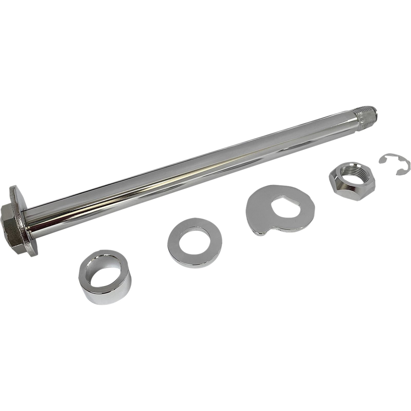 Drag Specialties Rear Axle Kit '09-'13 FLT - Chrome 0214-1967_1039292