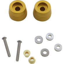 Kuryakyn Handlebar Sliders - Grom - Gold 3848_1058261