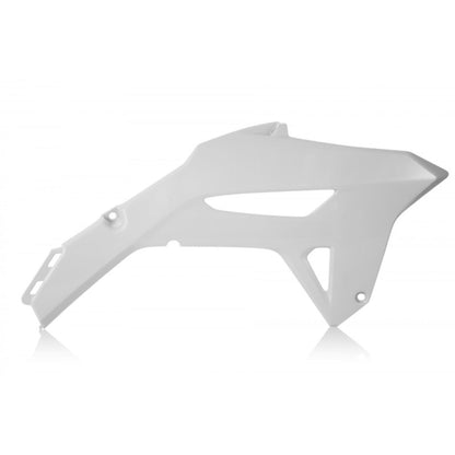 Cycra Radiator Shrouds - White [MPN: 1CYC-1890-30]_1453611