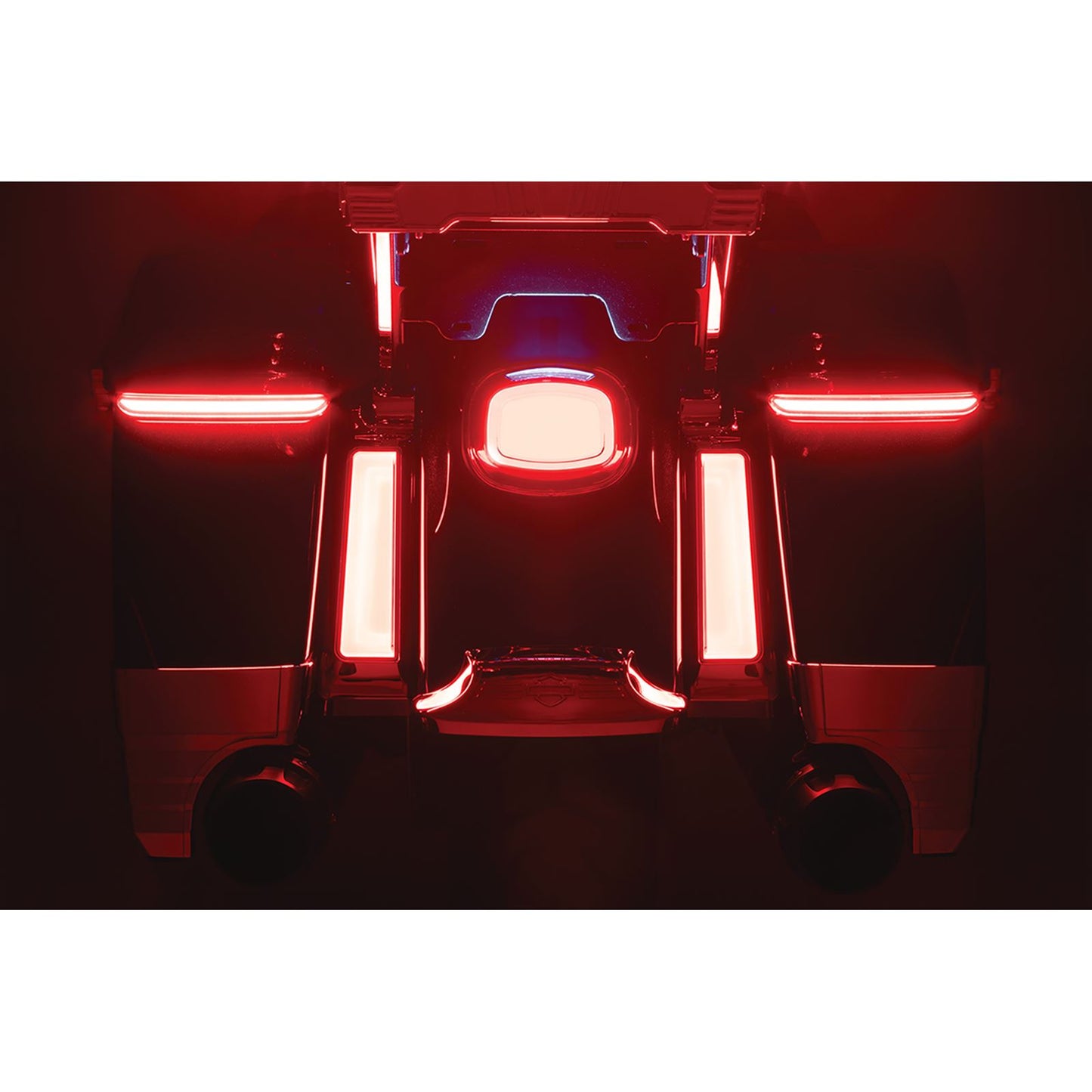 Kuryakyn Saddlebag Lights - Tracer - Red 2941_1058238