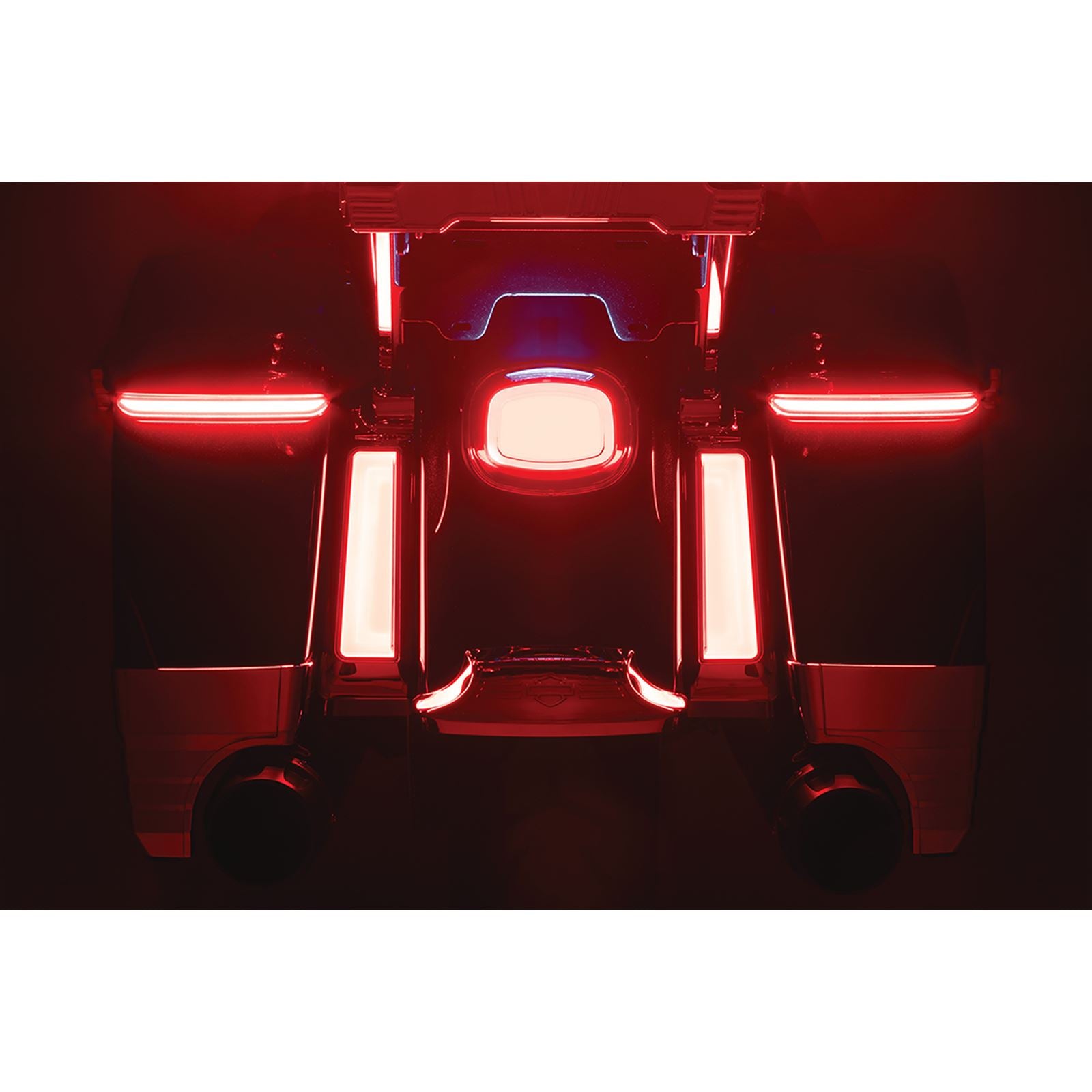 Kuryakyn Saddlebag Lights - Tracer - Red 2941_1058238