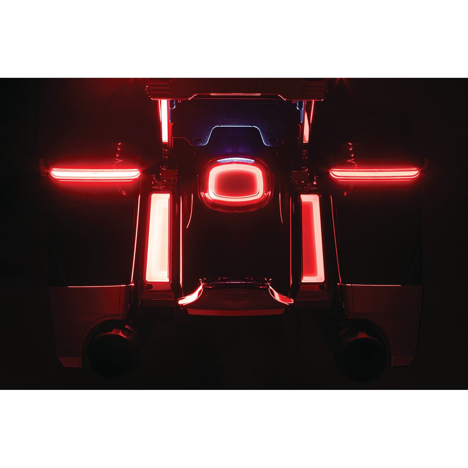 Kuryakyn Saddlebag Lights - Tracer - Red 2941_1058240
