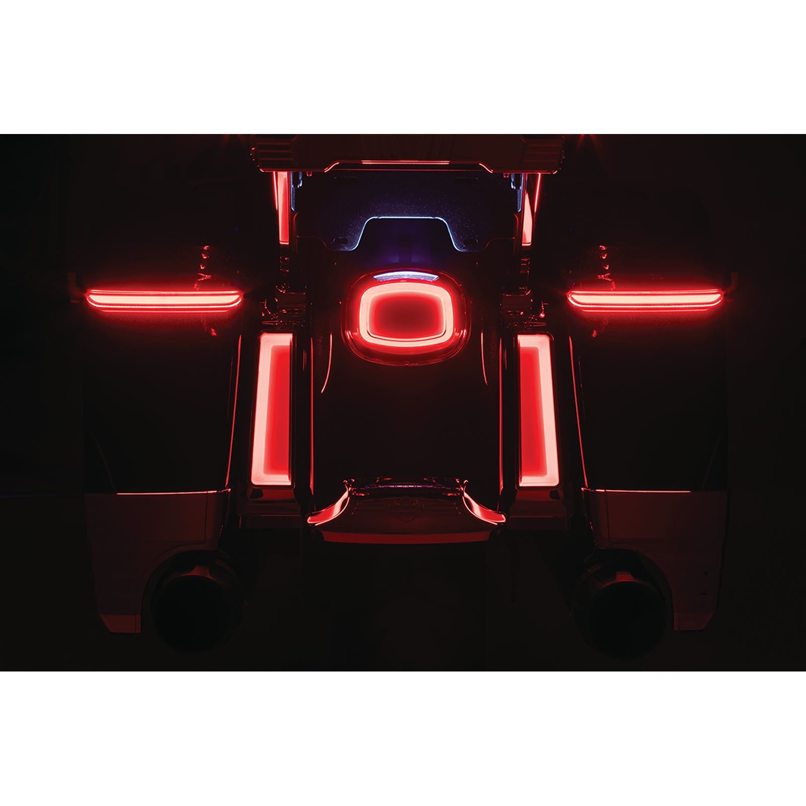 Kuryakyn Saddlebag Lights - Tracer - Red 2941_1058170
