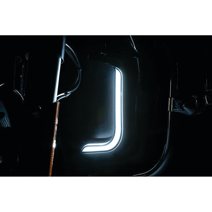 Kuryakyn Lower Fairing Lights - Tracer - Satin Black 2957_1058272